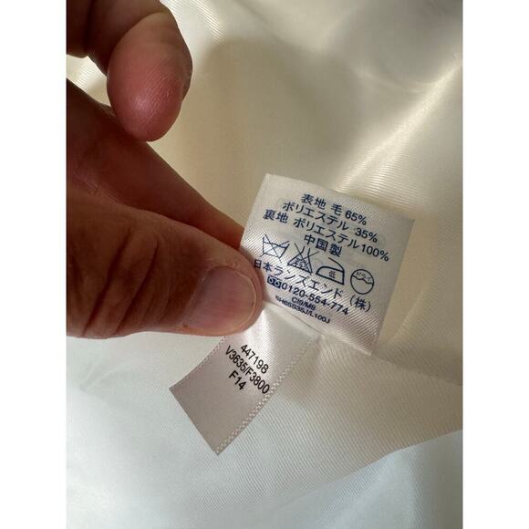 Land's End Textured Wool Blend Jacket/Coat, size Women's 8 - Picture 9 of 9